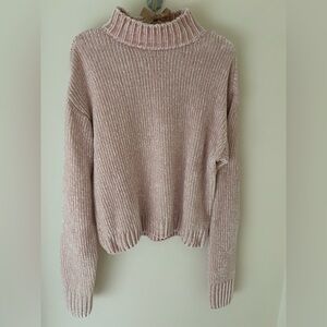 Sanctuary Blush Pink Ribbed Mock Neck Sweater
Size: Small
EUC (Like New)